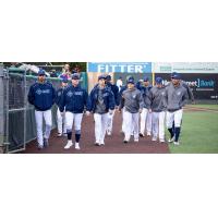 Everett AquaSox enter the field