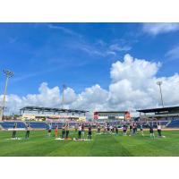 Seventh Inning Stretch Ballpark Yoga at Blue Wahoos Stadium