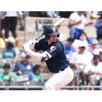 Josh Breaux of the Somerset Patriots awaits a pitch