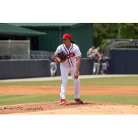 Rome Braves pitcher Logan Workman