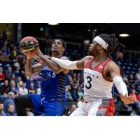 Guelph Nighthawks eye the hoop against the Ottawa BlackJacks