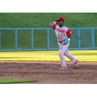 Ottawa Titans infielder Jackie Urbaez