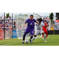 Louisville City FC forward Cameron Lancaster