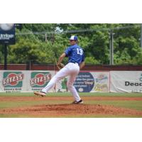 Evansville Otters pitcher Parker Brahms