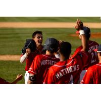 St. Cloud Rox celebrate the First-Half Championship