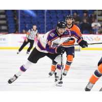 Shane Sellar skating for the Reading Royals