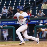 David Vinsky at bat