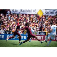 Detroit City FC in action at home