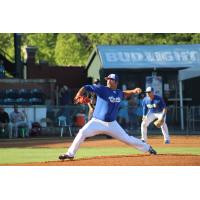 Evansville Otters on the field