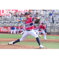 Pensacola Blue Wahoos pitcher Cody Mincey