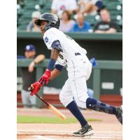 Maikel Garcia with the Columbia Fireflies