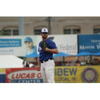 Evansville Otters pitcher Austin Gossmann