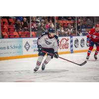 Defender Carson Haynes with the Tri-City Americans