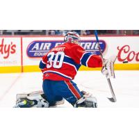 Spokane Chiefs goaltender Mason Beaupit