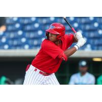 Clearwater Threshers outfielder Marcus Lee Sang