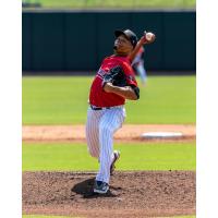 Birmingham Barons pitcher Felix Paulino