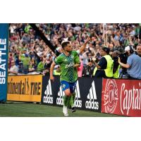 Seattle Sounders FC midfielder Daniel Leyva