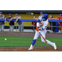 Syracuse Mets' Brett Baty in action