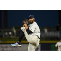 Pensacola Blue Wahoos' Tommy Nance in action