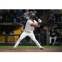 Jarred Kelenic of the Tacoma Rainiers at bat