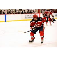 Defenseman Alex Dibacco with Saint Mary's University