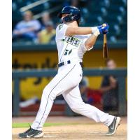 COLUMBIA FIREFLIES'Cayden Wallace at bat