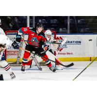 Kelowna Rockets' Scott Cousins in action