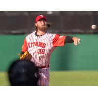 Ottawa Titans' Chris Burica in action