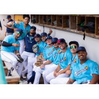 Everett AquaSox dugout