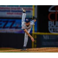 Somerset Patriots' Barrett Loseke on the mound