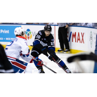 Victoria Royals' Luke Rybinski in action