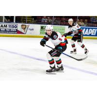 Kelowna Rockets forward Mark Liwiski