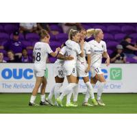 North Carolina Courage on the field