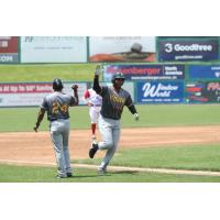 York Revolution third baseman Carlos Franco