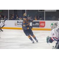 Knoxville Ice Bears' Brett Ouderkirk In Action