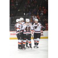 Lehigh Valley Phantoms huddle up