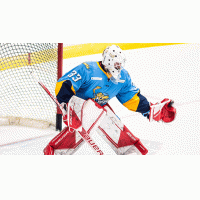 Toledo Walleye goaltender Sebastian Cossa