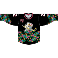 Quad City Storm Day of the Dead jersey