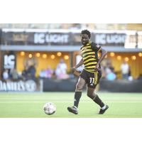 Pittsburgh Riverhounds SC midfielder Kenardo Forbes