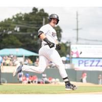 Somerset Patriots catcher Austin Wells