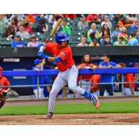 Syracuse Mets third baseman Mark Vientos