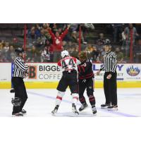 Cincinnati Cyclones' Brandon in action