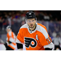 Forward Artem Anisimov with the Philadelphia Flyers