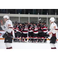 Belleville Senators celebrate win