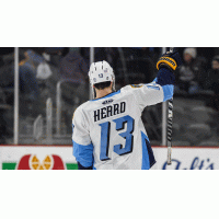 Toledo Walleye forward Mitchell Heard