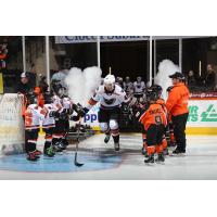Lehigh Valley Phantoms defenseman Cam York enters the ice
