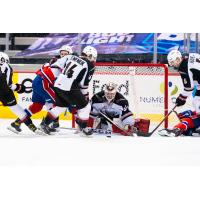 Vancouver Giants' Ethan Semeniuk in action