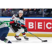 Kelowna Rockets' Gabriel Szturc in action