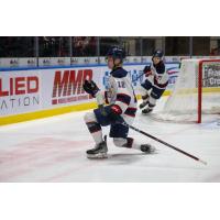 Saginaw Spirit's Dean Loukus and Michael Misa on game day