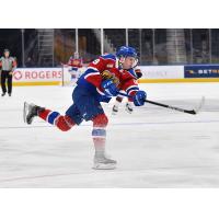 Carson Golder with the Edmonton Oil Kings